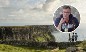 Cllr Ian Lynch, Cliffs of Moher