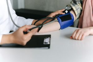 Blood pressure file photo