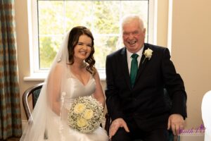 Fiona Tevlin-Pillar pictured with her dad, Mick Tevlin