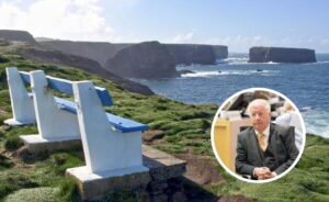 Kilkee, Inset: Cllr Gabriel Keating