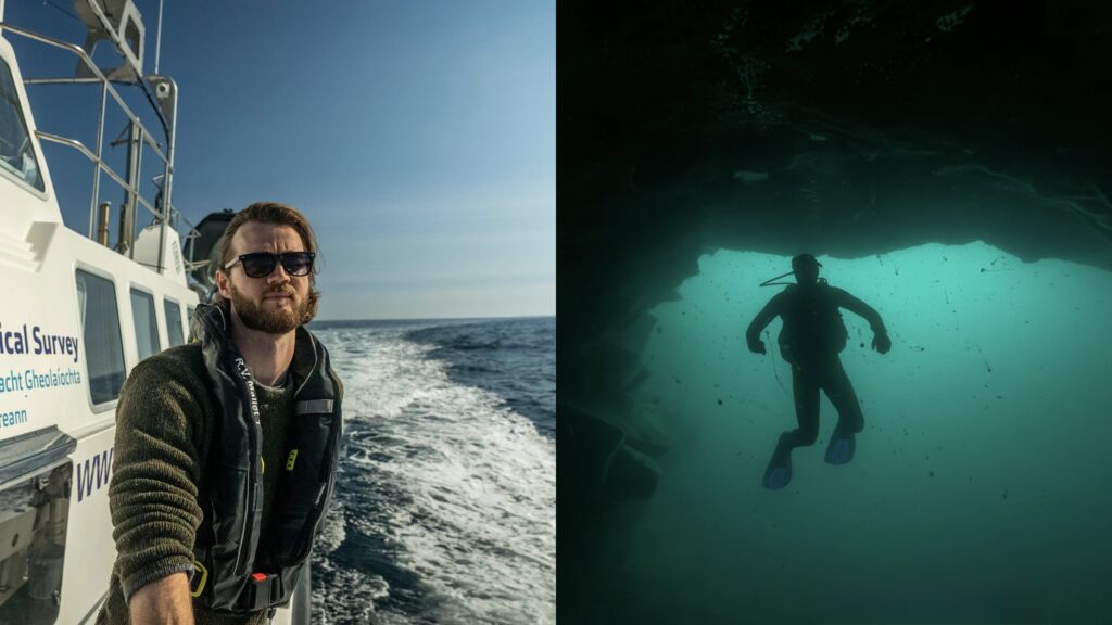 INFOMAR marine mapping specialist Felim O'Toole
