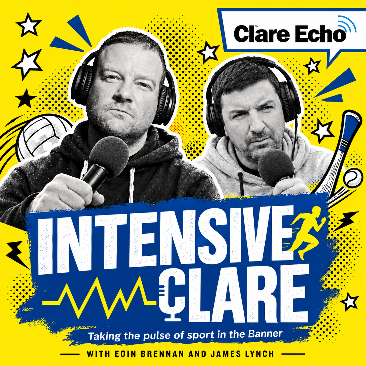 Intensive Clare Podcast Pop Art Cover